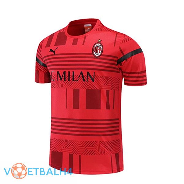 AC Milan Training T Shirt rood 2022/2023