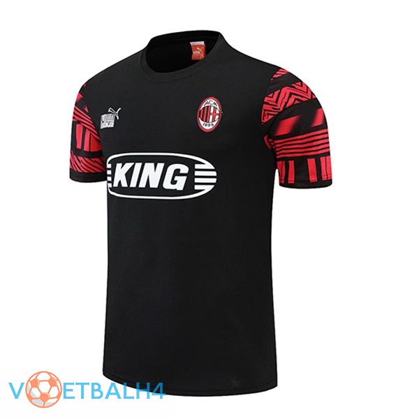 AC Milan Training T Shirt zwart 2022/2023