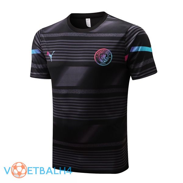 Manchester City Training T Shirt zwart 2022/2023