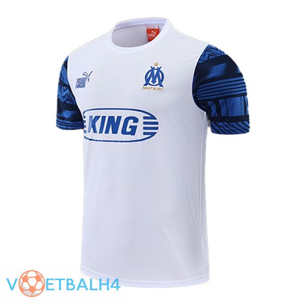 Marseille OM Training T Shirt wit 2022/2023