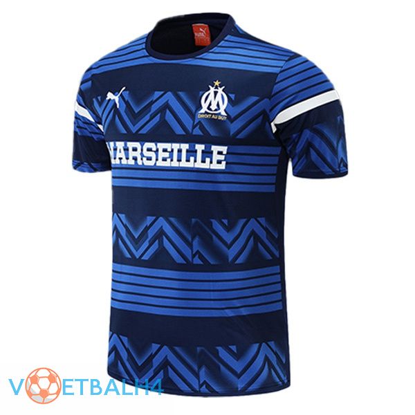 Marseille OM Training T Shirt blauw 2022/2023