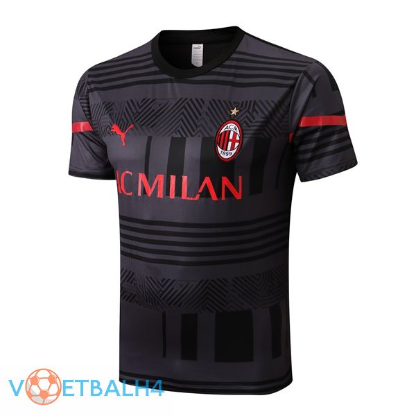 AC Milan Training T Shirt zwart 2022/2023