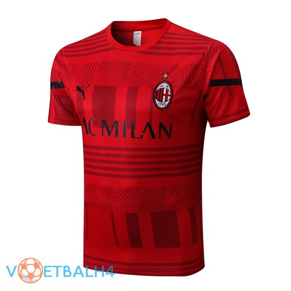 AC Milan Training T Shirt rood 2022/2023