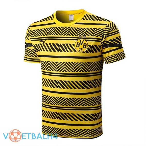 Dortmund BVB Training T Shirt geel 2022/2023