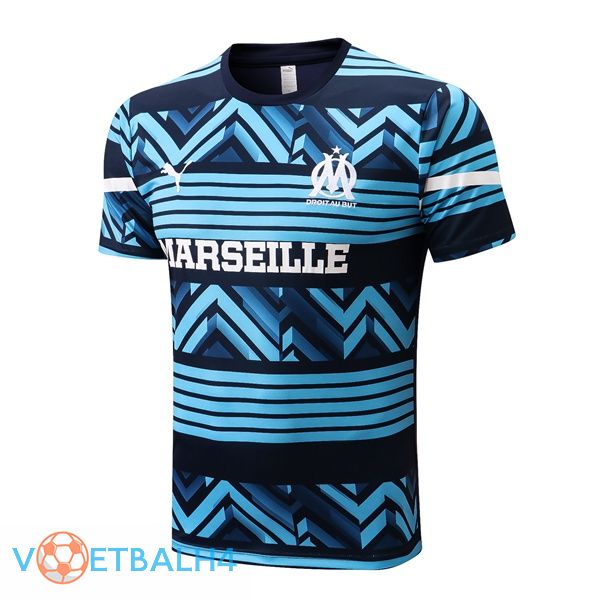 Marseille OM Training T Shirt blauw 2022/2023