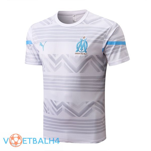 Marseille OM Training T Shirt wit 2022/2023