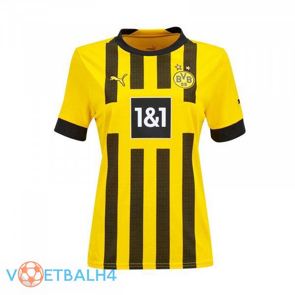 Dortmund BVB jersey thuis Dames geel 2022/2023