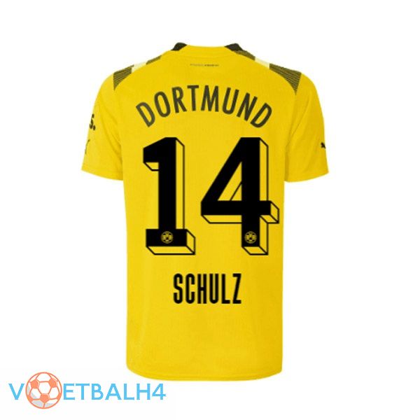 Dortmund BVB (Schulz 14) voetbal jersey beker geel 2022/2023