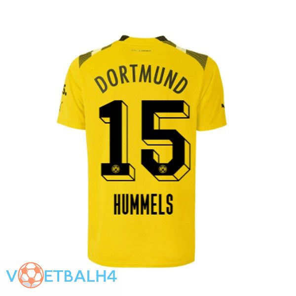 Dortmund BVB (Hummels 15) voetbal jersey beker geel 2022/2023