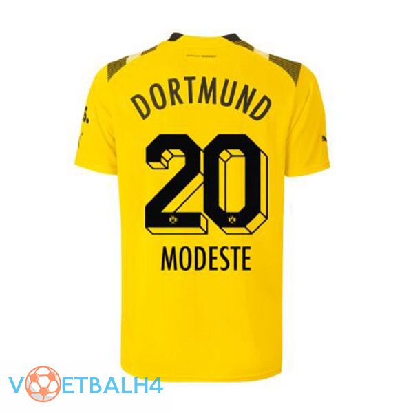 Dortmund BVB (Modeste 20) voetbal jersey beker geel 2022/2023