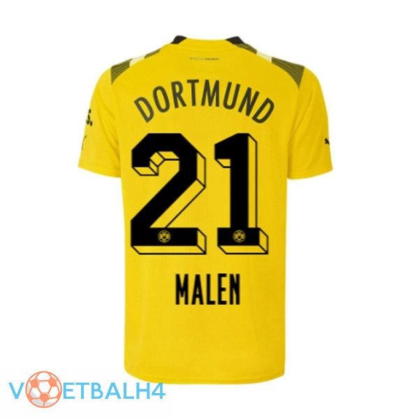 Dortmund BVB (Malen 21) voetbal jersey beker geel 2022/2023