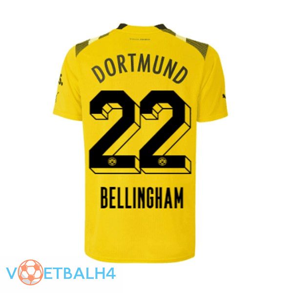 Dortmund BVB (Bellingham 22) voetbal jersey beker geel 2022/2023