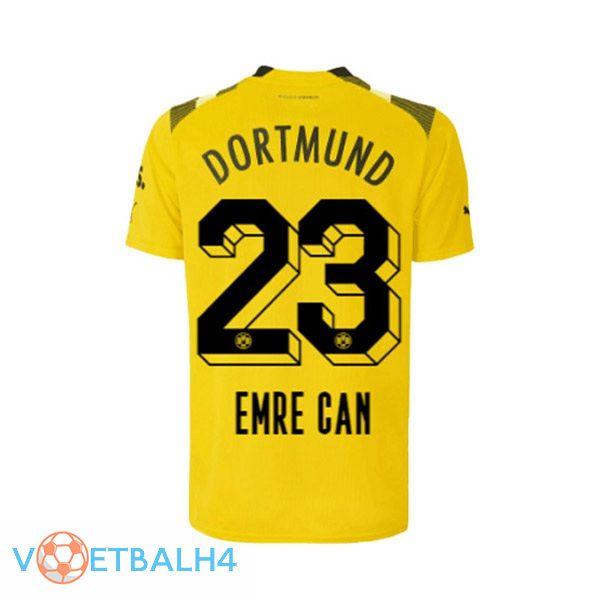 Dortmund BVB (Emre Can 23) voetbal jersey beker geel 2022/2023