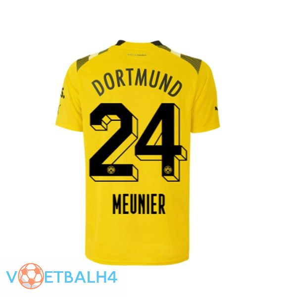 Dortmund BVB (Meunier 24) voetbal jersey beker geel 2022/2023