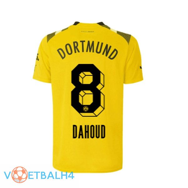 Dortmund BVB (Dahoud 8) voetbal jersey beker geel 2022/2023