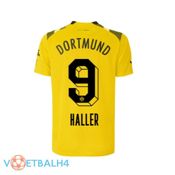 Dortmund BVB (Haller 9) voetbal jersey beker geel 2022/2023