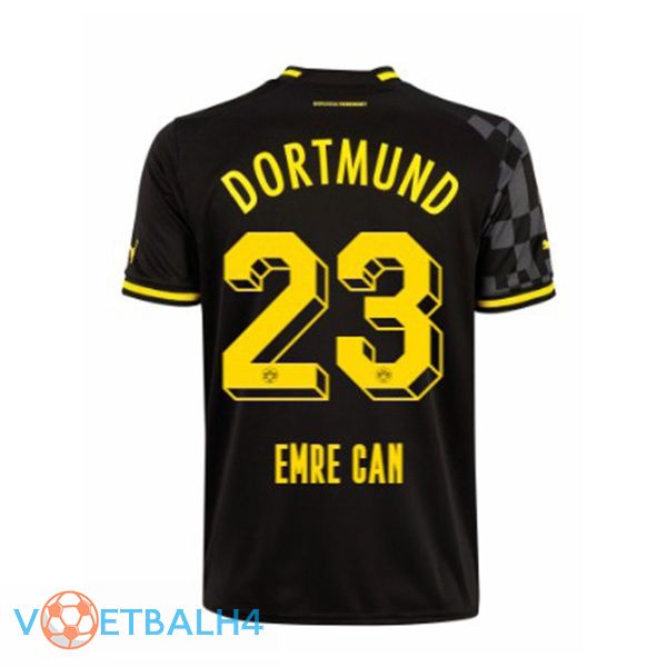 Dortmund BVB (Emre Can 23) voetbal jersey uit zwart 2022/2023