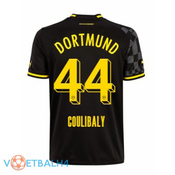 Dortmund BVB (Coulibaly 44) voetbal jersey uit zwart 2022/2023