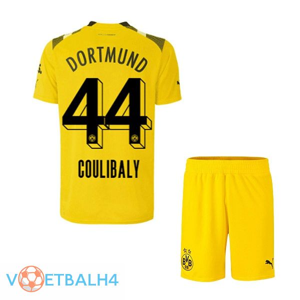 Dortmund BVB (Coulibaly 44) kinderen voetbal jersey beker geel 2022/2023