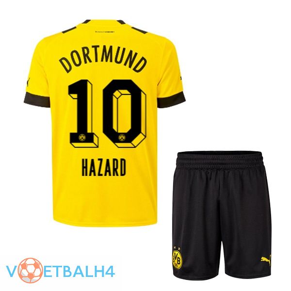 Dortmund BVB (Hazard 10) jersey thuis kinderen geel 2022/2023