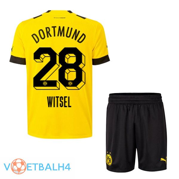 Dortmund BVB (witsel 28) jersey thuis kinderen geel 2022/2023