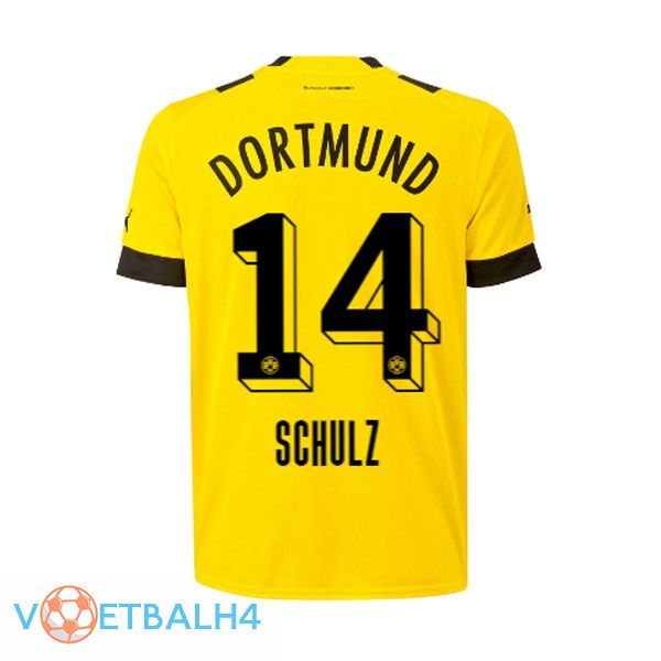 Dortmund BVB (Schulz 14) jersey thuis geel 2022/2023