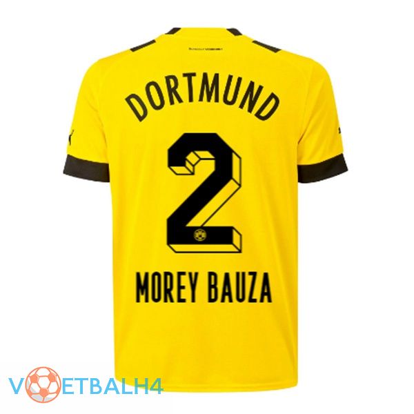 Dortmund BVB (Morey Bauza 2) jersey thuis geel 2022/2023