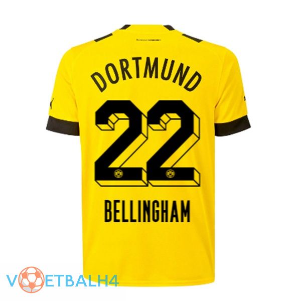 Dortmund BVB (Bellingham 22) jersey thuis geel 2022/2023