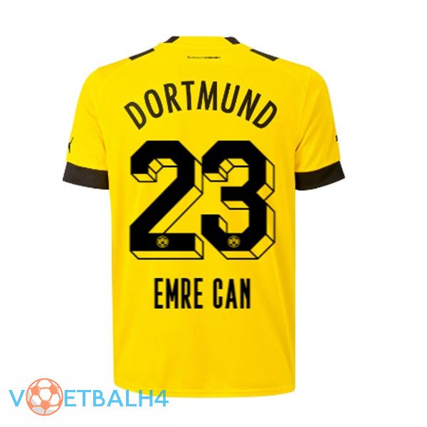 Dortmund BVB (Emre Can 23) jersey thuis geel 2022/2023