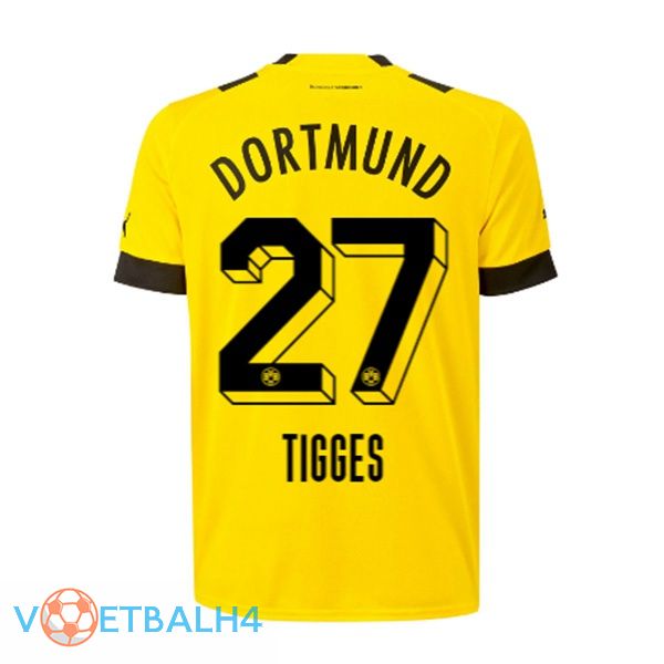 Dortmund BVB (Tigges 27) jersey thuis geel 2022/2023