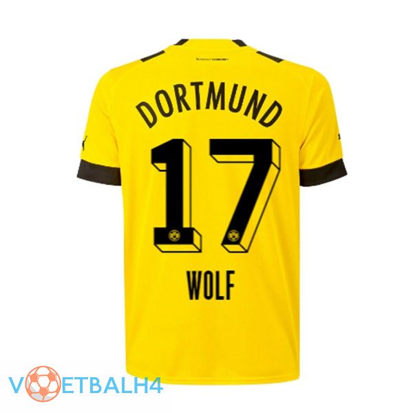 Dortmund BVB (Wolf 17) voetbal jersey thuis geel 2022/2023