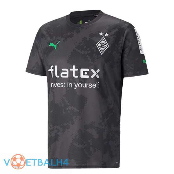 Monchengladbach voetbal jerseys derde zwart 2022-2023