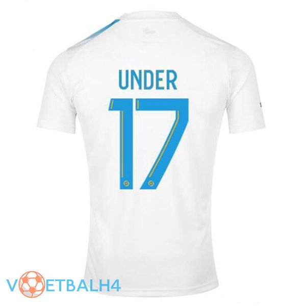 Marseille OM (UNDER 17) voetbal jersey Nr. 30 jubileum editie wit blauw 2022/2023