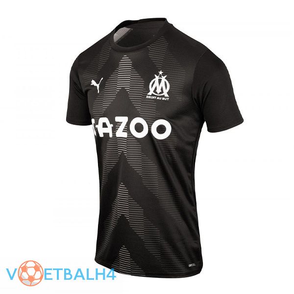 Marseille OM voetbal jersey doelman zwart 2022/2023