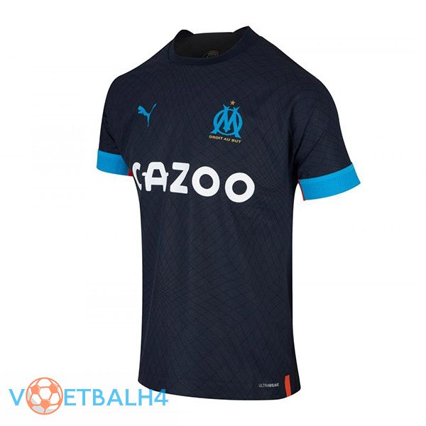 Marseille OM voetbal jersey uit zwart 2022/2023