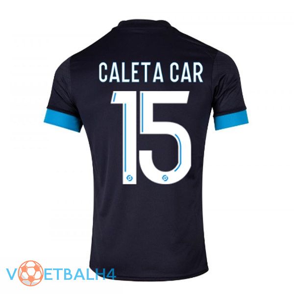 Marseille OM (CALETA CAR 15) voetbal jersey uit zwart 2022/2023