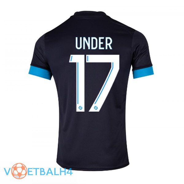 Marseille OM (UNDER 17) voetbal jersey uit zwart 2022/2023