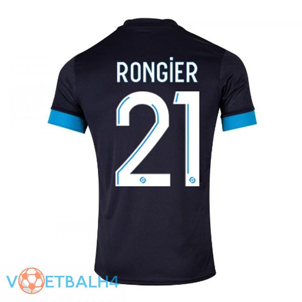 Marseille OM (RONGIER 21) voetbal jersey uit zwart 2022/2023