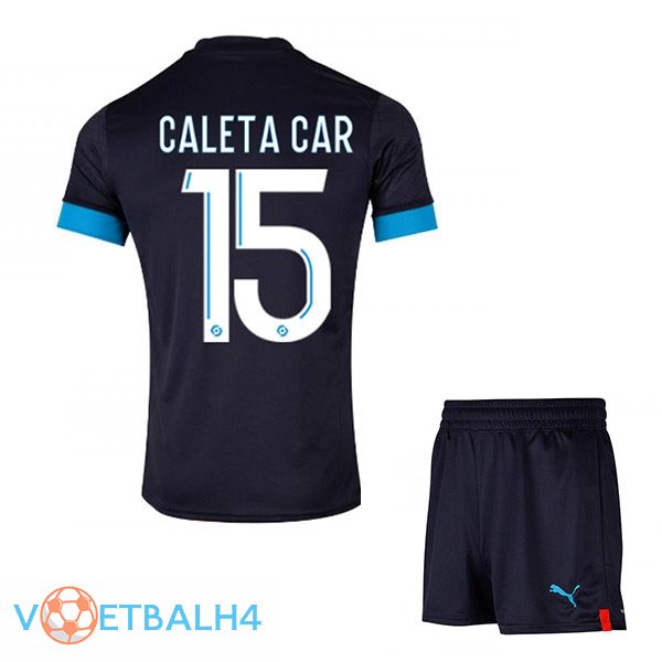 Marseille OM (CALETA CAR 15) kinderen voetbal jersey uit zwart 2022/2023