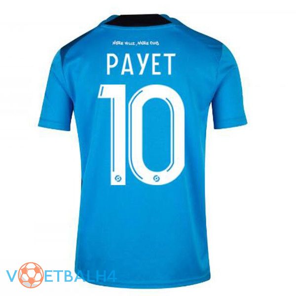 Olympique de Marseille (PAYET 10) voetbal jerseys derde blauw 2022-2023