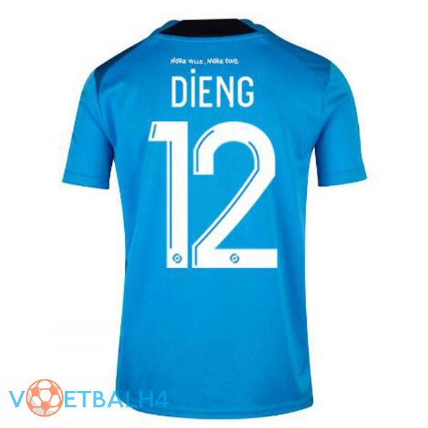 Olympique de Marseille (DIENG 12) voetbal jerseys derde blauw 2022-2023