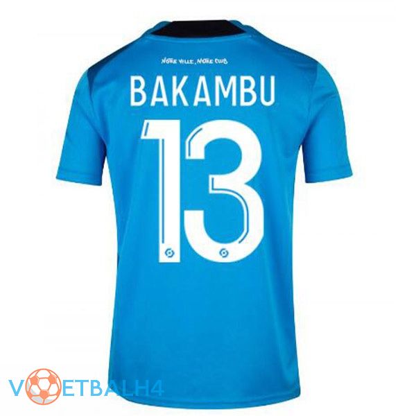 Olympique de Marseille (BAKAMBU 13) voetbal jerseys derde blauw 2022-2023