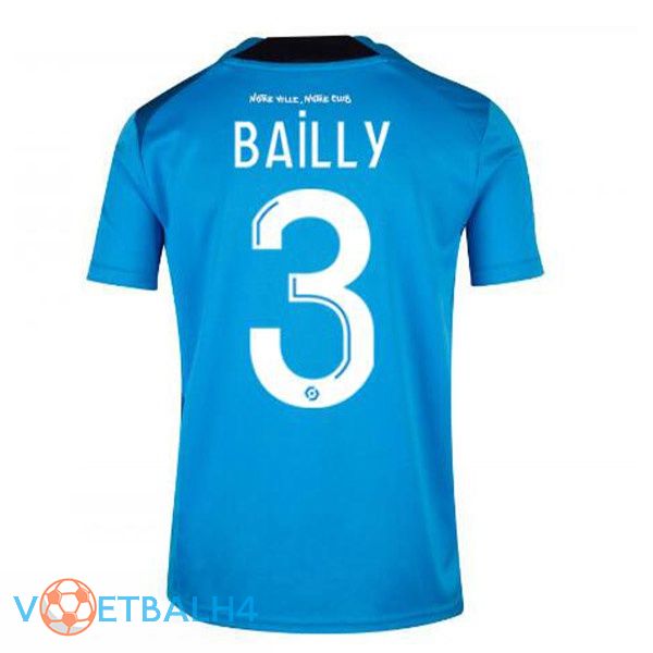 Olympique de Marseille (BAILLY 3) voetbal jerseys derde blauw 2022-2023