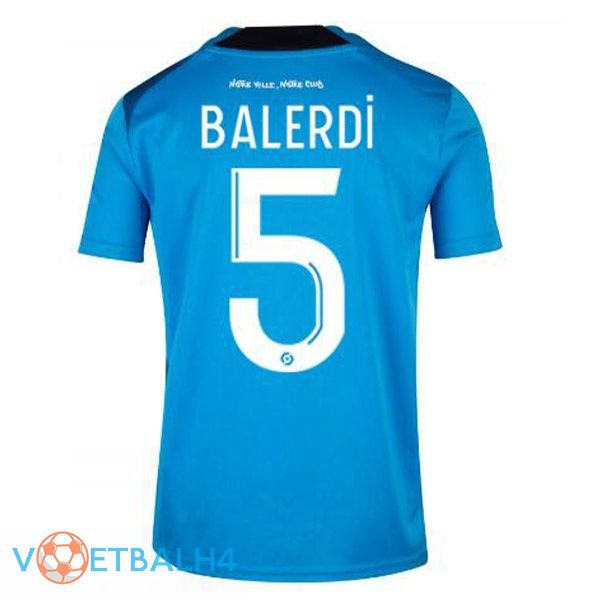 Olympique de Marseille (BALERDI 5) voetbal jerseys derde blauw 2022-2023