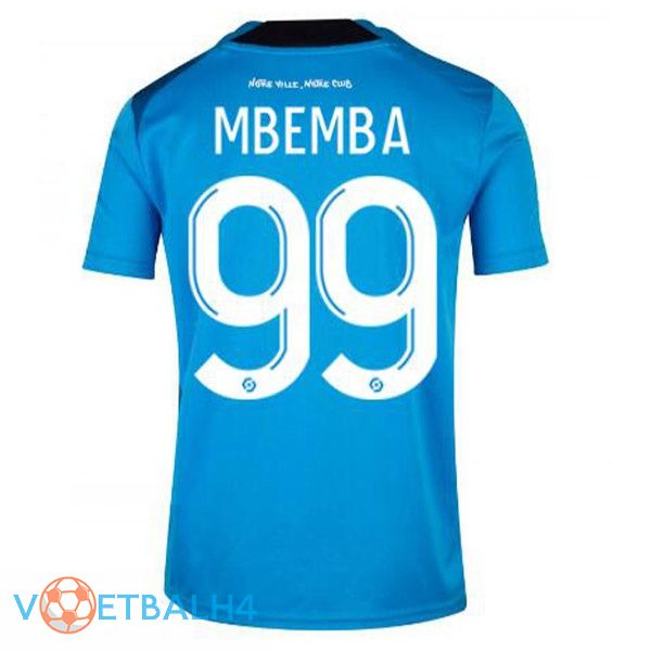 Olympique de Marseille (MBEMBA 99) voetbal jerseys derde blauw 2022-2023