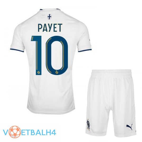 Olympique de Marseille (PAYET 10) kinderen voetbal jerseys thuis wit 2022-2023