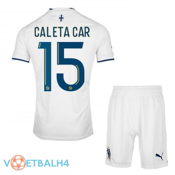 Olympique de Marseille (CALETA CAR 15) kinderen voetbal jerseys thuis wit 2022-2023