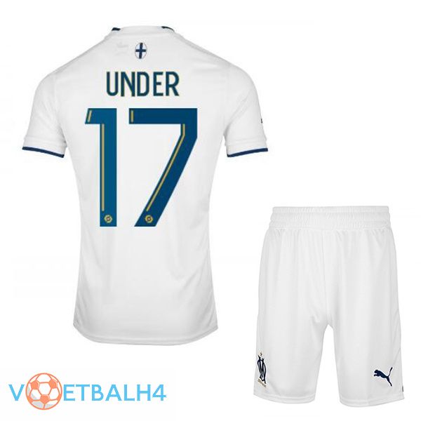 Olympique de Marseille (UNDER 17) kinderen voetbal jerseys thuis wit 2022-2023