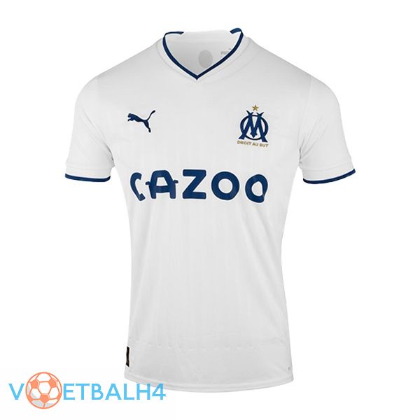 Olympique de Marseille voetbal jerseys thuis wit 2022-2023