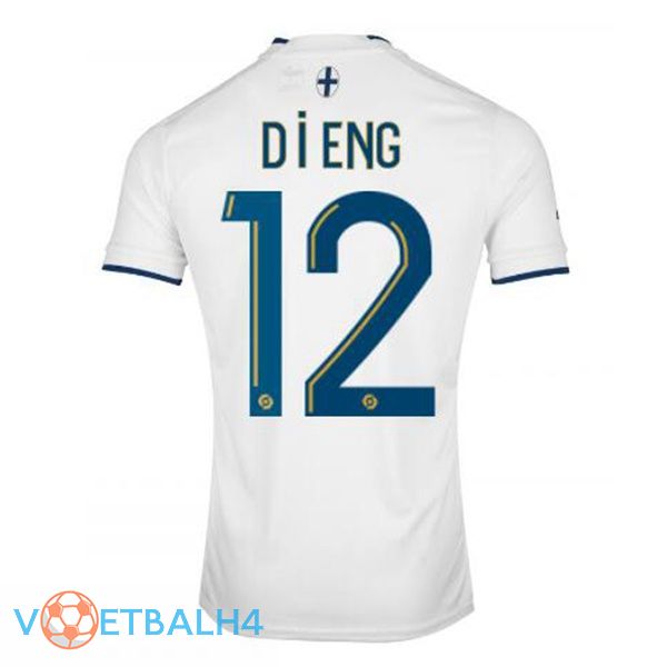 Olympique de Marseille (DIENG 12) voetbal jerseys thuis wit 2022-2023